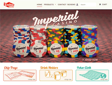 Tablet Screenshot of casinosupply.com